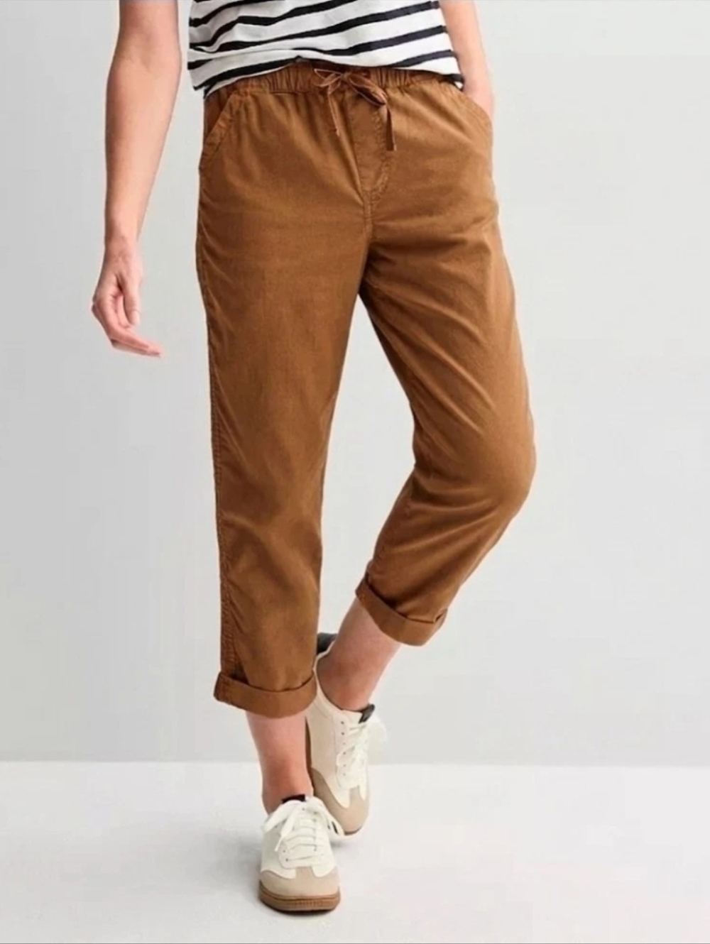 Sonoma Goods For Life Women's Tapered Crop Pants Large Paperbag New W/out Tags